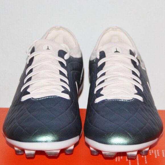 Nike Tiempo Legend 10 Pro FG Soccer Cleats Mens 5.5 Emerald Teal - Picture 4 of 7